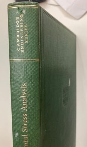 Stock image for Experimental Stress Analysis: Principles and Methods (Cambridge Engineering Series) for sale by Visible Voice Books