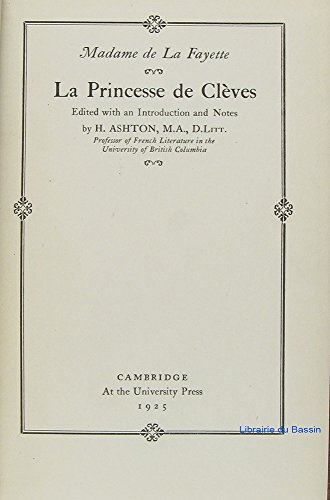 Princesse de Cleves - Fayette, Madame de la