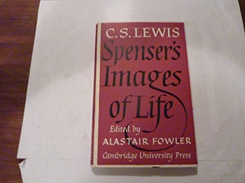 9780521055468: Spenser's Images of Life
