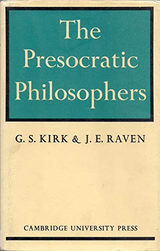 Stock image for Presocratic Philosophers for sale by ThriftBooks-Dallas