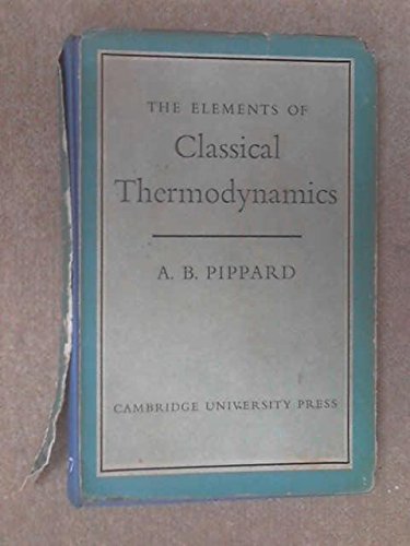 9780521059558: Elements of Classical Thermodynamics:For Advanced Students of Physics