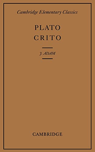 9780521059596: Plato: Crito
