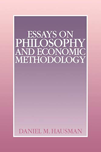 Imagen de archivo de Essays Philosophy & Economic Method a la venta por Midtown Scholar Bookstore