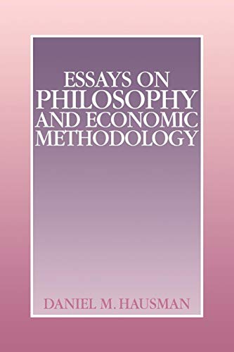 Stock image for Essays Philosophy & Economic Method for sale by Midtown Scholar Bookstore