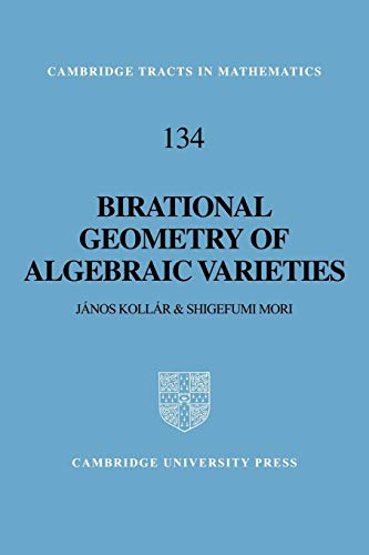 9780521060226: Birational Geometry Algebraic Var (Cambridge Tracts in Mathematics, Series Number 134)