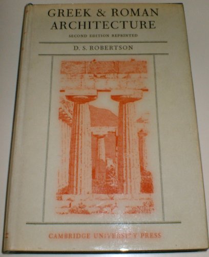 Beispielbild fr Greek and Roman Architecture zum Verkauf von Better World Books Ltd