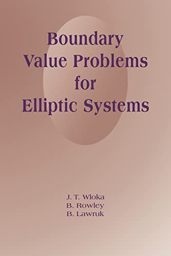 Beispielbild fr Boundary Value Problems for Elliptic Systems zum Verkauf von Brook Bookstore On Demand