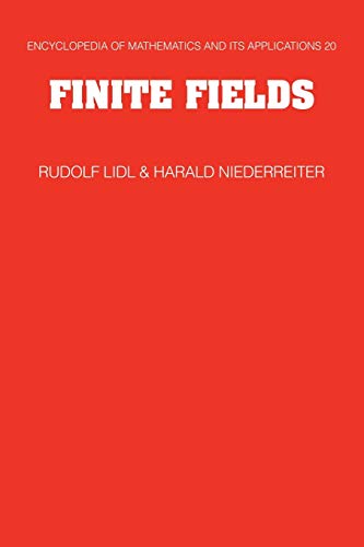 Imagen de archivo de Finite Fields (Encyclopedia of Mathematics and its Applications, Series Number 20) a la venta por Lucky's Textbooks