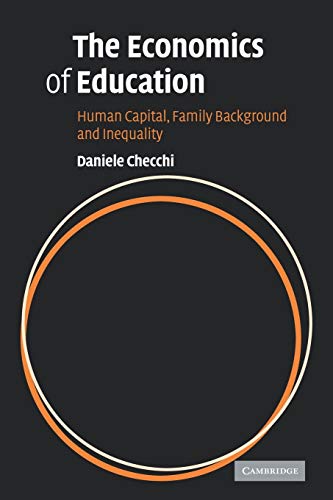 Beispielbild fr The Economics of Education : Human Capital, Family Background and Inequality zum Verkauf von Better World Books