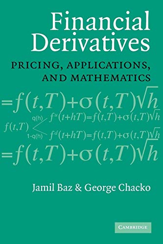 Beispielbild fr Financial Derivatives: Pricing, Applications, and Mathematics zum Verkauf von Blackwell's