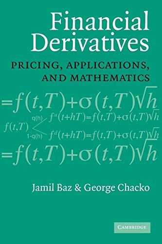 Imagen de archivo de Financial Derivatives : Pricing, Applications, and Mathematics a la venta por Better World Books