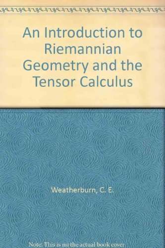 9780521067522: An Introduction to Riemannian Geometry and the Tensor Calculus