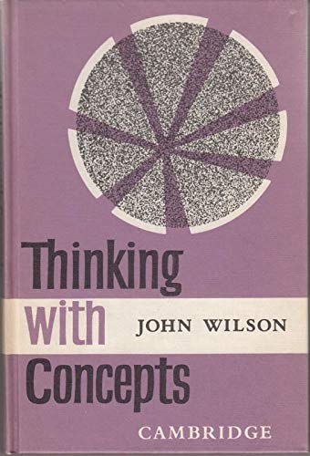 9780521068253: Thinking with Concepts