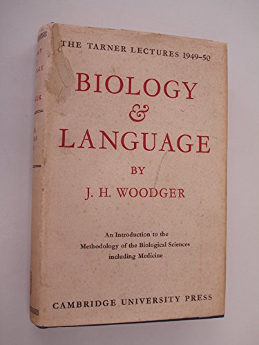 9780521068536: Biology and Language