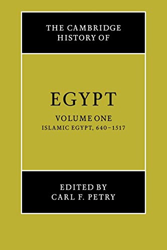 Stock image for The Cambridge History of Egypt, Vol. 1: Islamic Egypt, 640-1517 for sale by Labyrinth Books