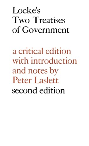 Beispielbild fr Locke : Two Treatises of Government zum Verkauf von Better World Books Ltd