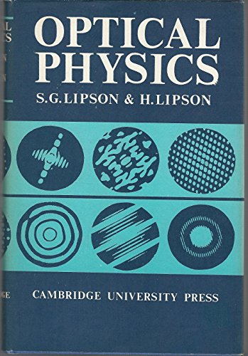 Imagen de archivo de Optical Physics a la venta por ThriftBooks-Atlanta