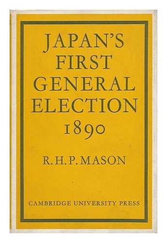 Japan's First General Election 1890,