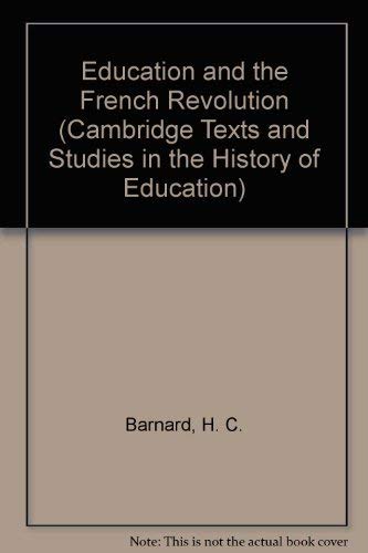 Beispielbild fr Education and the French Revolution zum Verkauf von Anybook.com