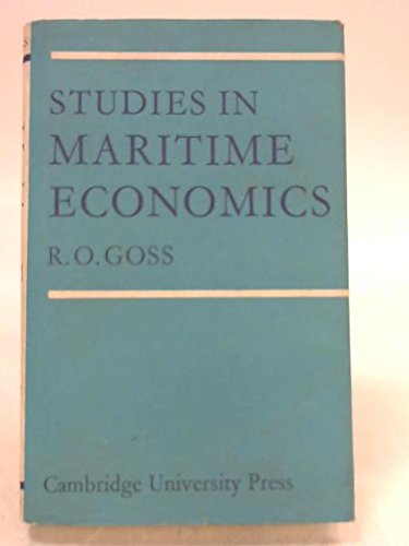 Beispielbild fr Studies in Maritime Economics zum Verkauf von Chapter 1