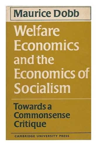 Imagen de archivo de Welfare Economics and the Economics of Socialism: Towards a Commonsense Critique a la venta por HPB-Red