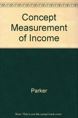 Imagen de archivo de Readings in the Concept and Measurement of Income a la venta por Anybook.com