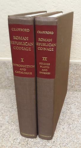 9780521074926: Roman Republican Coinage 2 Volume Hardback Set