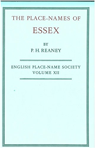 Imagen de archivo de English Place-Name Society: Volume 12, The Place-Names of Essex a la venta por St Paul's Bookshop P.B.F.A.