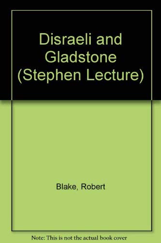 9780521078474: Disraeli and Gladstone