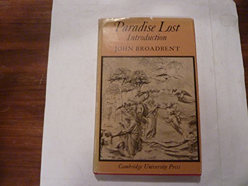 Beispielbild fr Paradise Lost : Introduction zum Verkauf von Better World Books