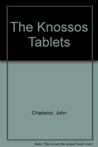 9780521080859: The Knossos Tablets