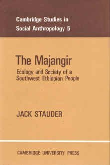 Imagen de archivo de Majangir : Ecology and Society of a Southwest Ethiopian People a la venta por Better World Books