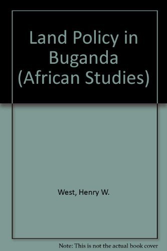 Stock image for Land Policy in Buganda for sale by UHR Books