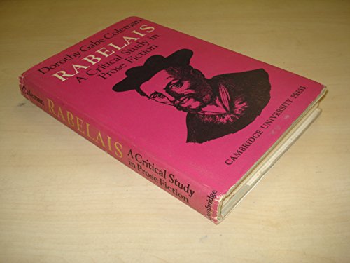Beispielbild fr Rabelais : A Critical Study in Prose Fiction zum Verkauf von Better World Books: West