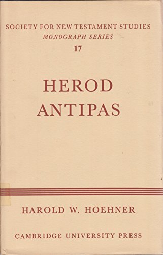 9780521081320: Herod Antipas