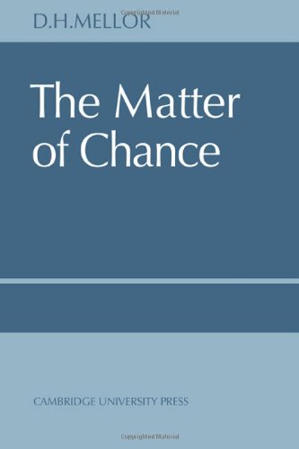 9780521081948: The Matter of Chance