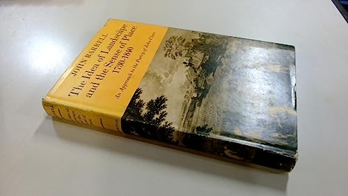 9780521082549: The Idea of Landscape and the Sense of Place 1730–1840: An Approach to the Poetry of John Clare