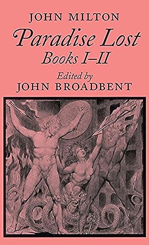 Paradise Lost: Books 1-2 (Cambridge Milton Series for Schools and Colleges): Bk. 1 & 2 - John Milton