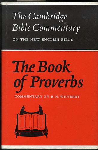 9780521083645: The Book of Proverbs