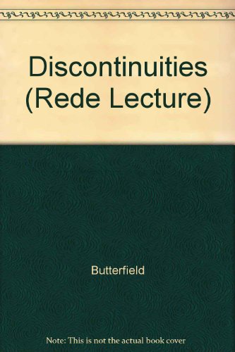 9780521085809: Discontinuities