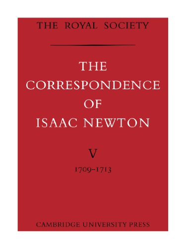 9780521085939: The Correspondence of Isaac Newton: Volume 5