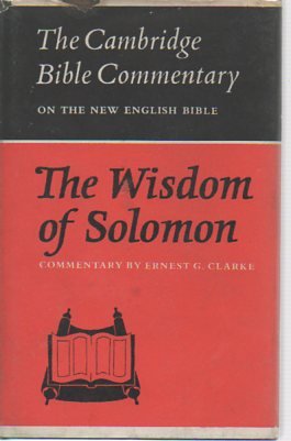 9780521086356: The Wisdom of Solomon