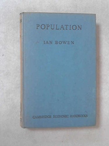9780521087537: Population (Cambridge Economic Handbooks)