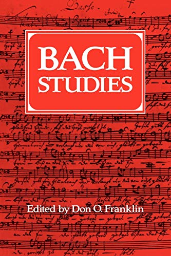 9780521088329: Bach Studies