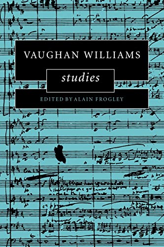 Stock image for Vaughan Williams Studies (Cambridge Composer Studies) for sale by SecondSale
