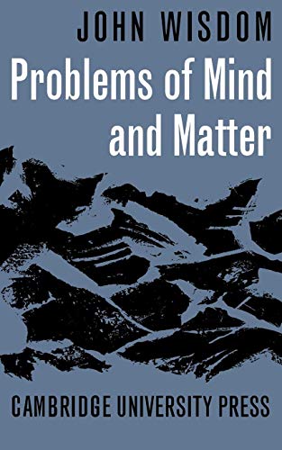 Beispielbild fr Problems of Mind and Matter zum Verkauf von Harmonium Books