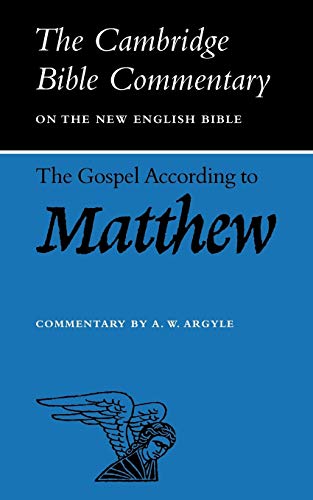 Stock image for The Gospel According to Matthew for sale by Chiron Media