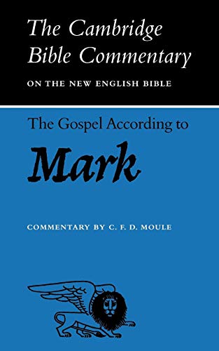 9780521092883: CBC: Gospel According to Mark