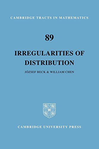 Stock image for Irregularities of Distribution for sale by Ria Christie Collections