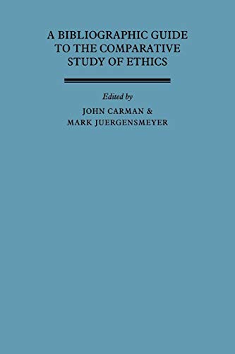 9780521093262: A Bibliographic Guide to the Comparative Study of Ethics